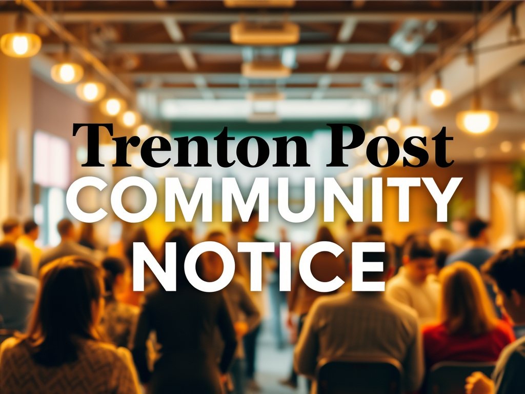 TRENTON POST COMMUNITY NOTICE